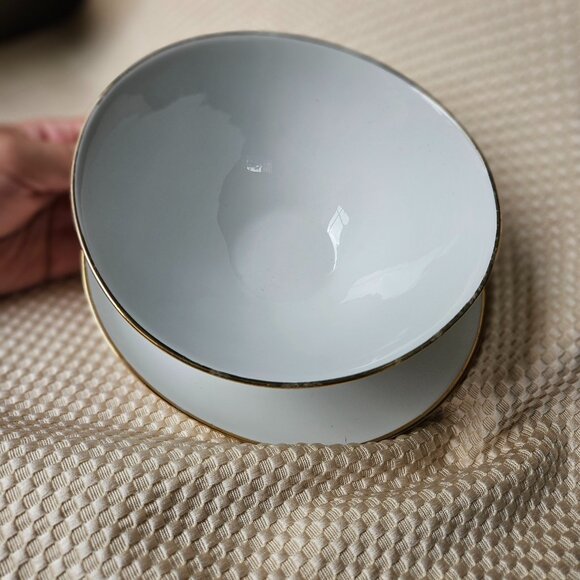 Vintage Winterling Bavaria Porcelain‎ Sauce Boat with attached Underplate - Picture 2 of 13